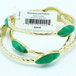 Banana Republic | Jewelry | Banana Republic 3 Piece Gold Bangle Set ...